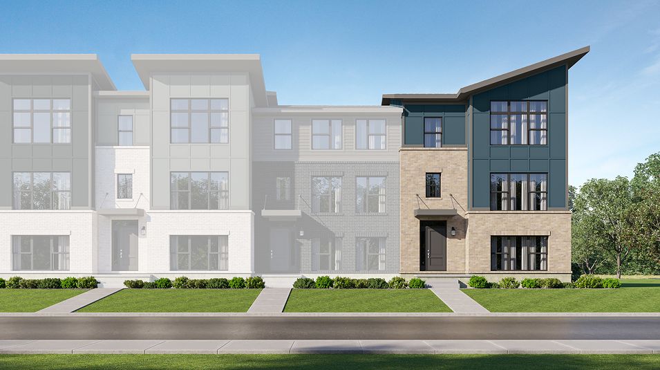 Noble West Townhomes por Lennar en Indianapolis Indiana