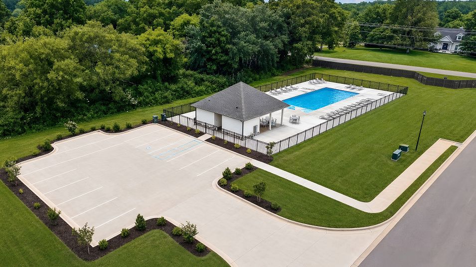 Henderson Estates Aerial Amenity Pool 2of3