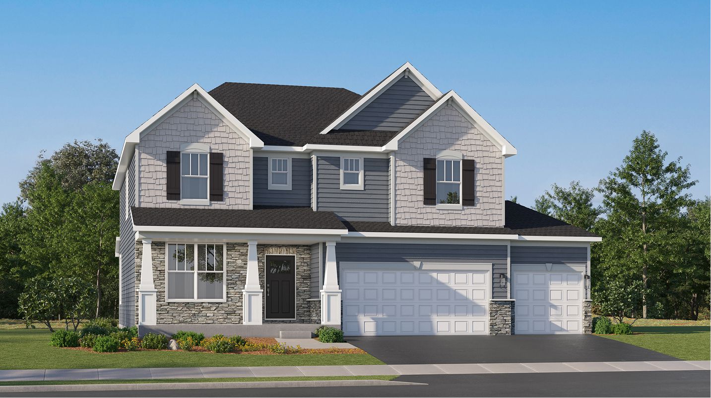 Santa Rosa - Brighton Ridge - Medallion Series: Sugar Grove, Illinois - Lennar
