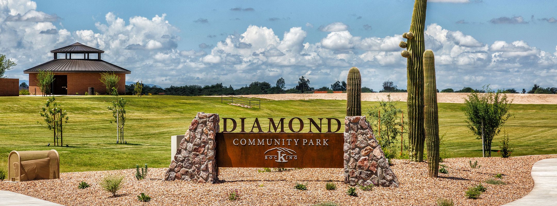 Rocking K Amenity Diamond Park Monument 2of2