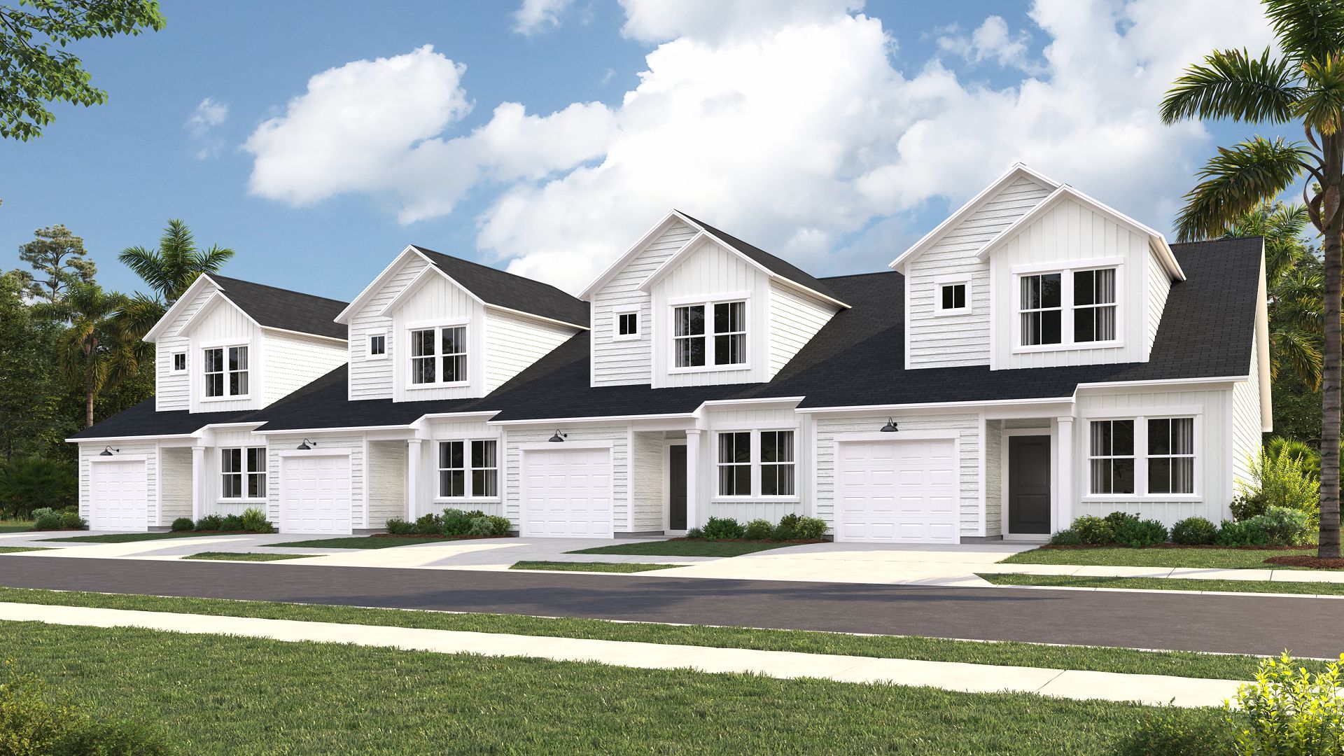 Townhomes Forestbrook Estates Streetscape (1)