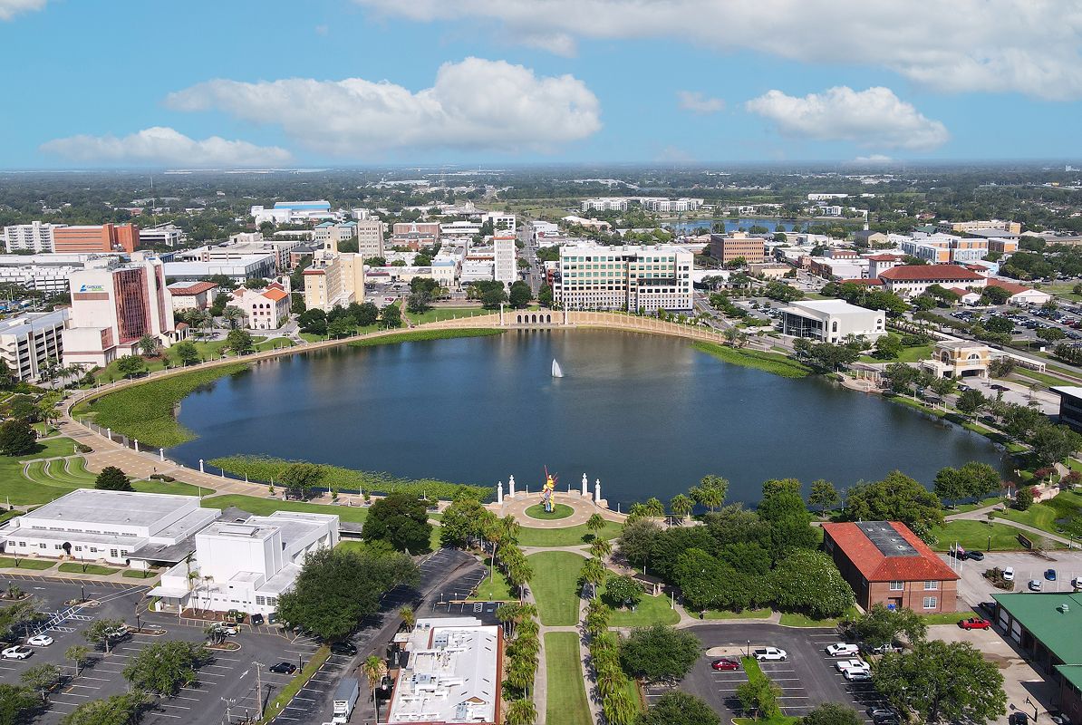 Lakeland Downtown Lakeland Aerial