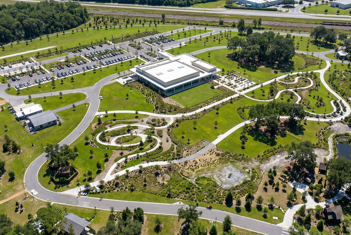 Lakeland Bonnet Springs Park Aerial
