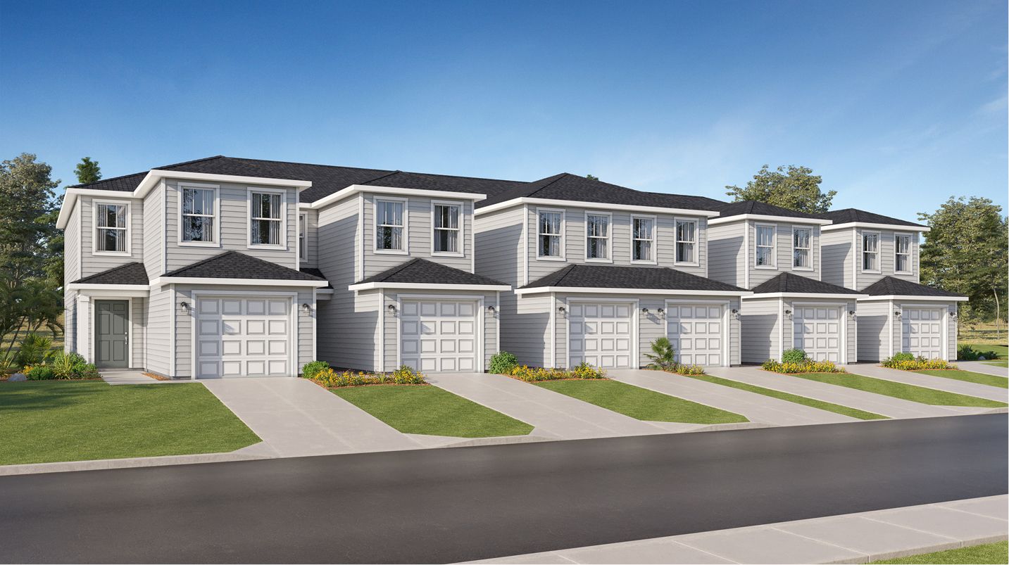 LUNA - Oak Hill Village Townhomes: Jacksonville, Florida - Lennar