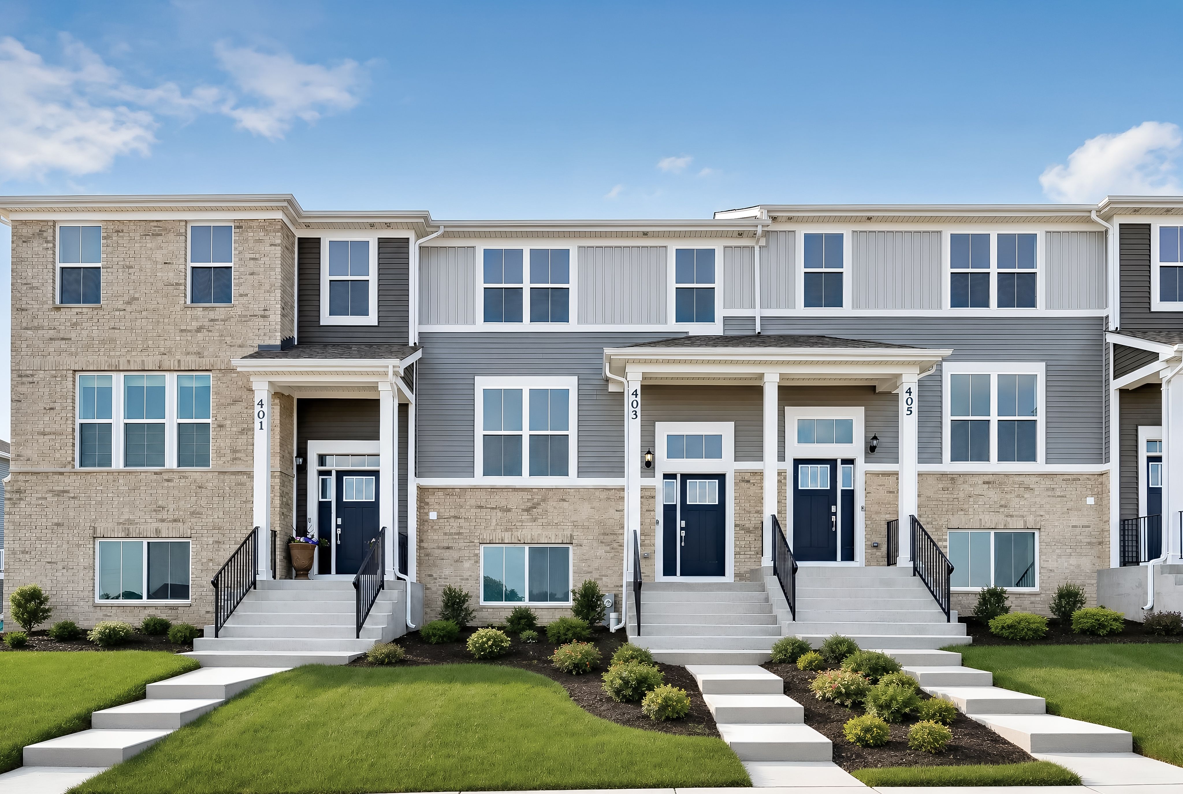 Amherst - Algonquin Meadows - Urban Townhomes: Algonquin, Illinois - Lennar