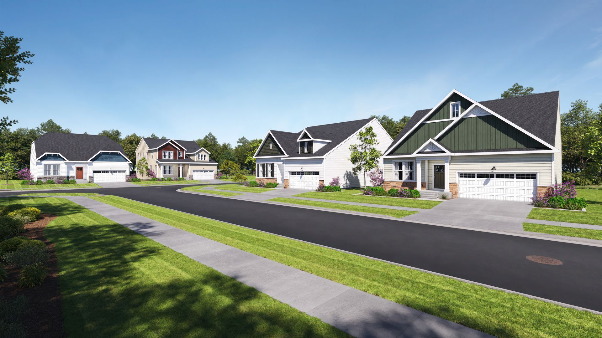 Four Winds Farms Streetscape