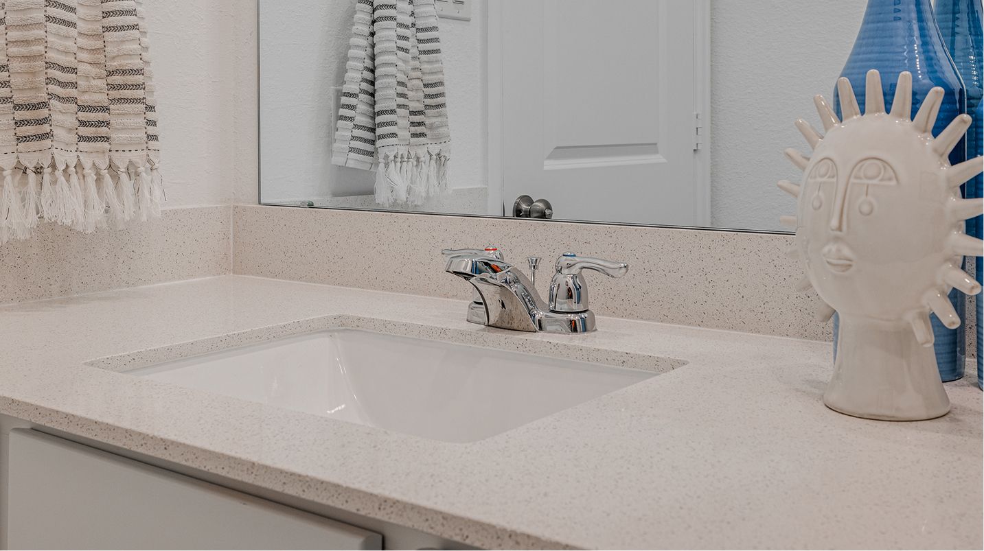 EI Secondary Bathroom Counter