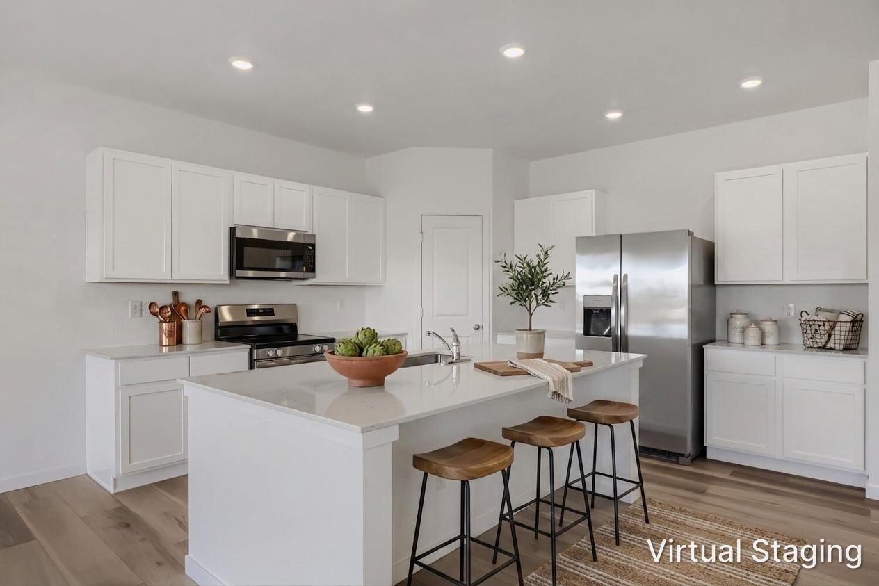 45931 Mill Ave Kitchen Virtual Staging