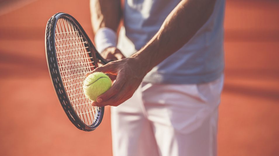 N Pic Sports Tennis Man Serve