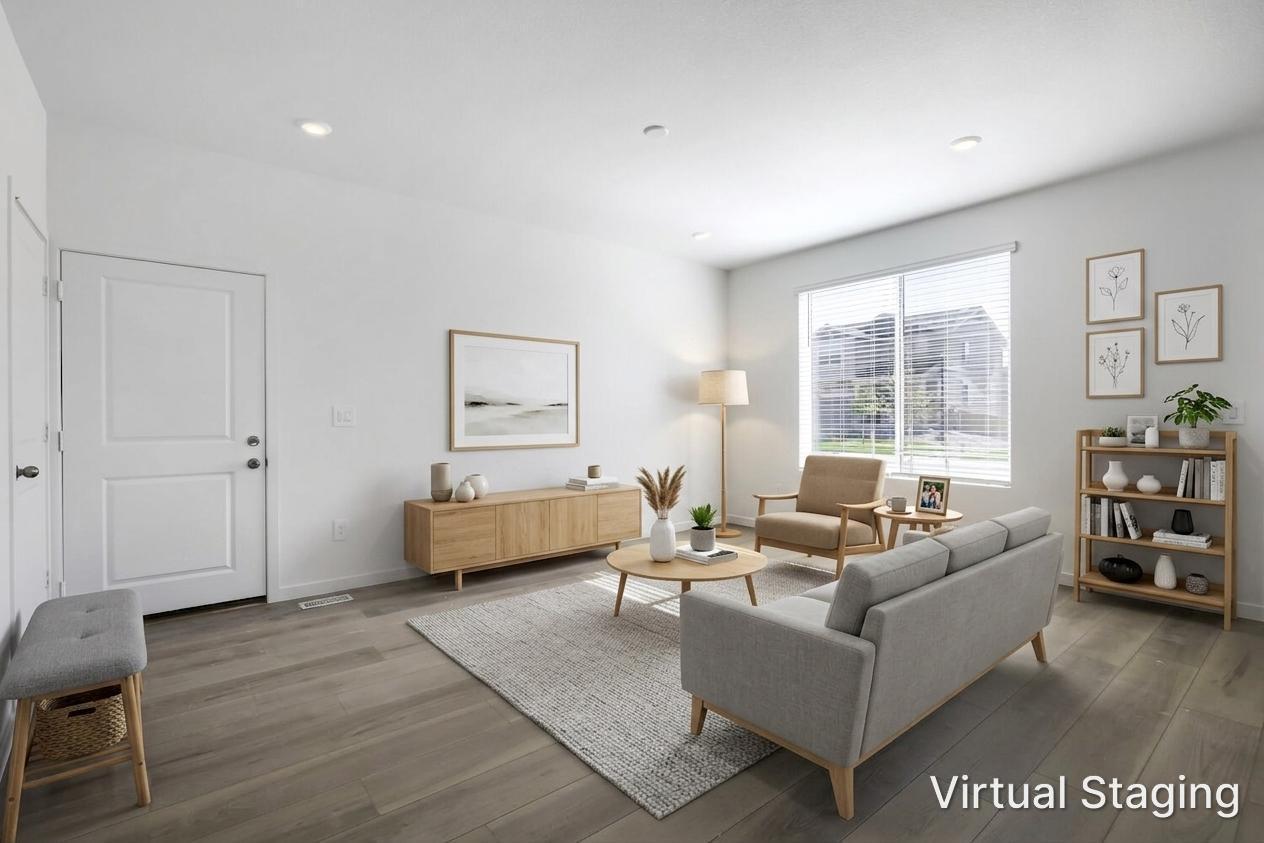 3005 Gladstone Ave Great Room Virtual Staging