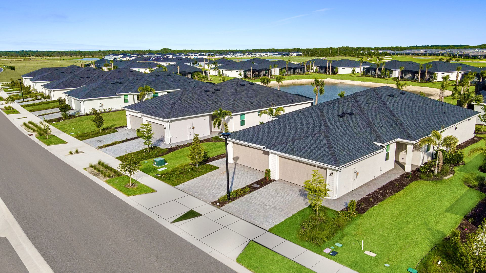 Villa Homes Tuckers Cove Streetscape