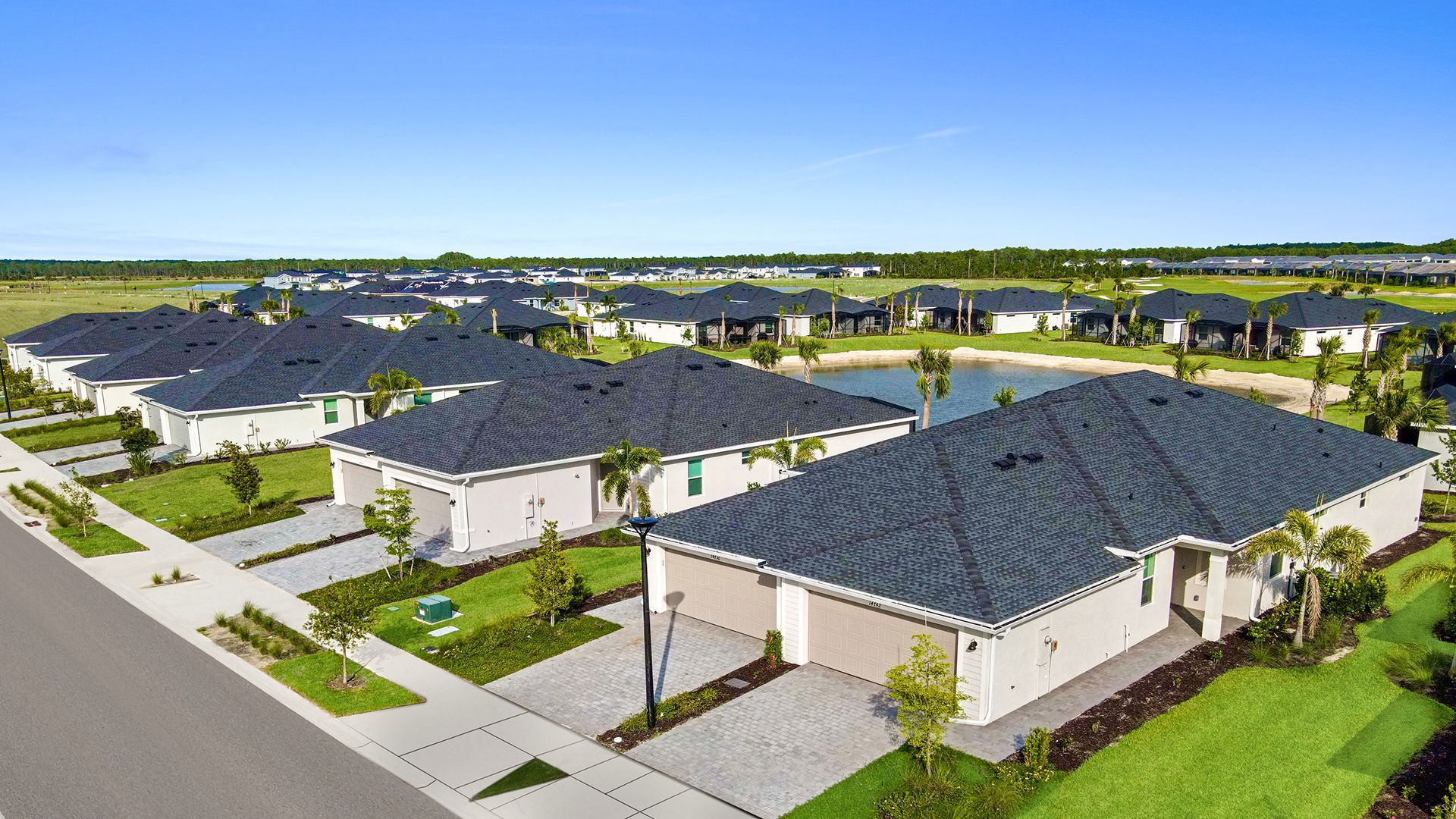 Villa Homes Tuckers Cove Streetscape