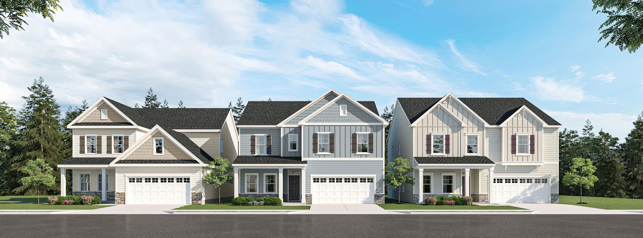 Summit Rolesville Crossing Streetscape