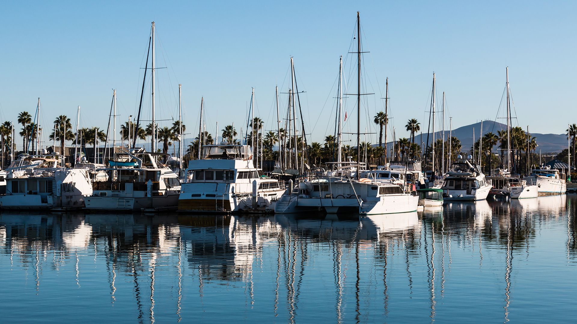 Chula Vista Bayfront Park Marina Boats City