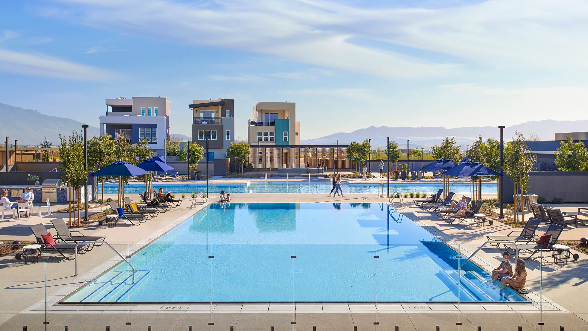 Rise Great Park Neighborhoods Amenity Pool