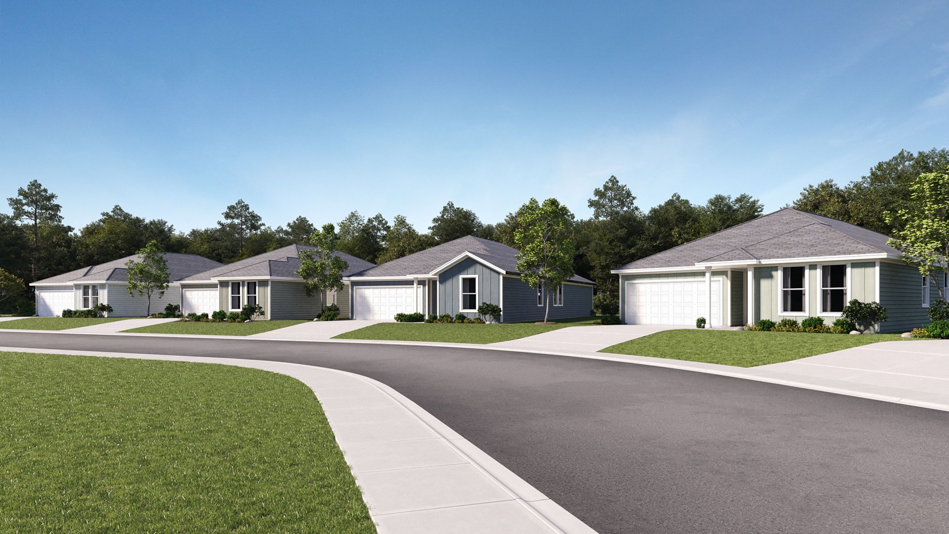 Southwood Arbor Walk Streetscape