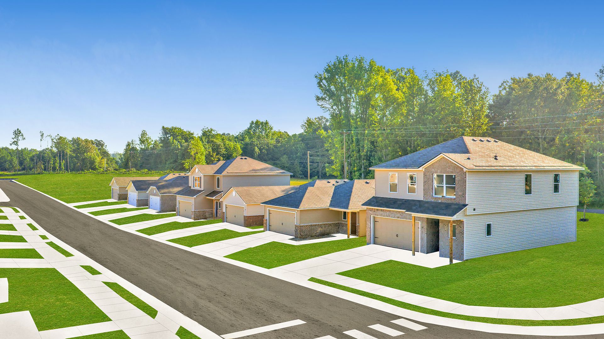 Mize Meadows Streetscape 2of3