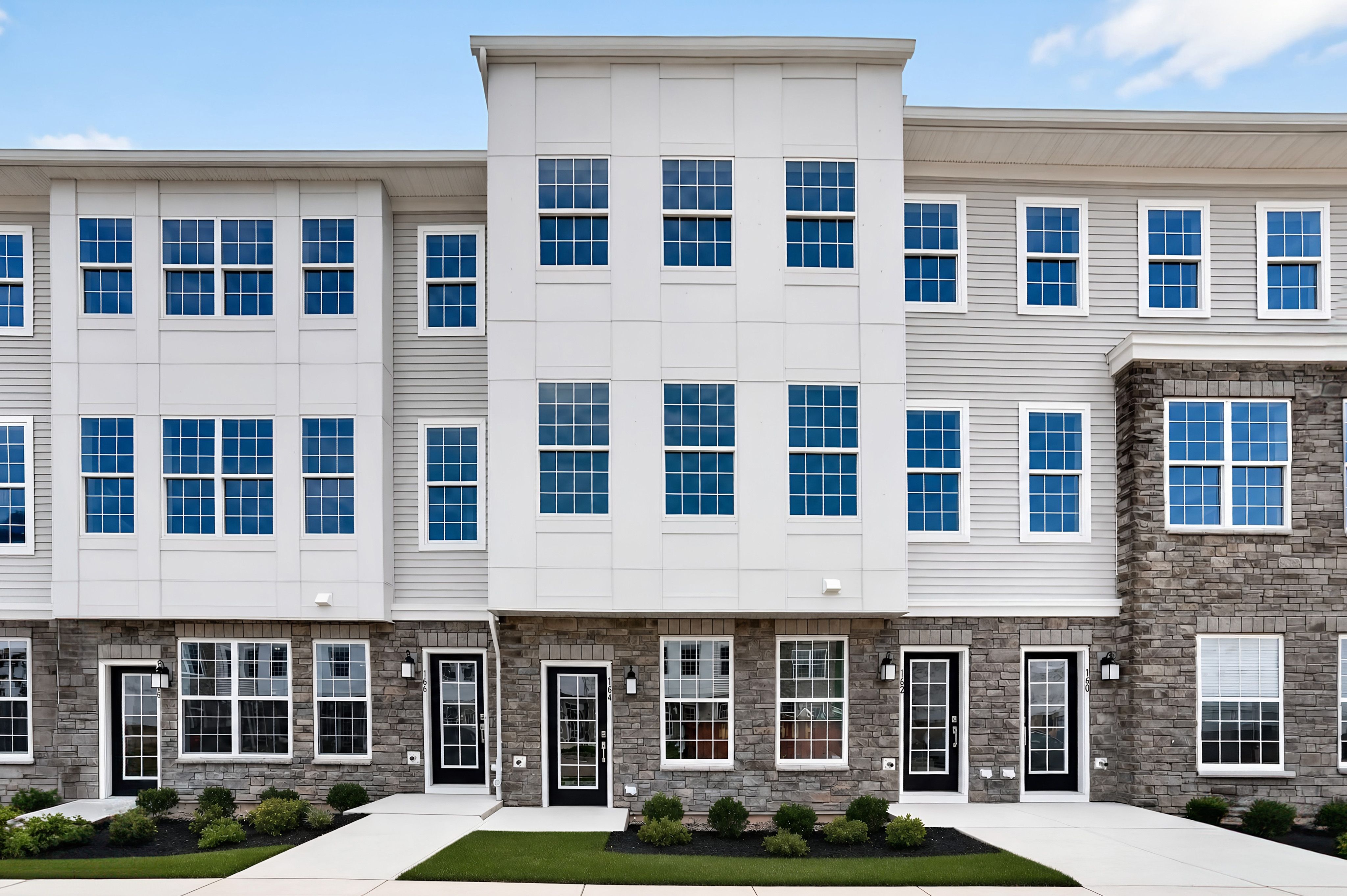Terraces Collectionat Hopewell Collins Front Exterior