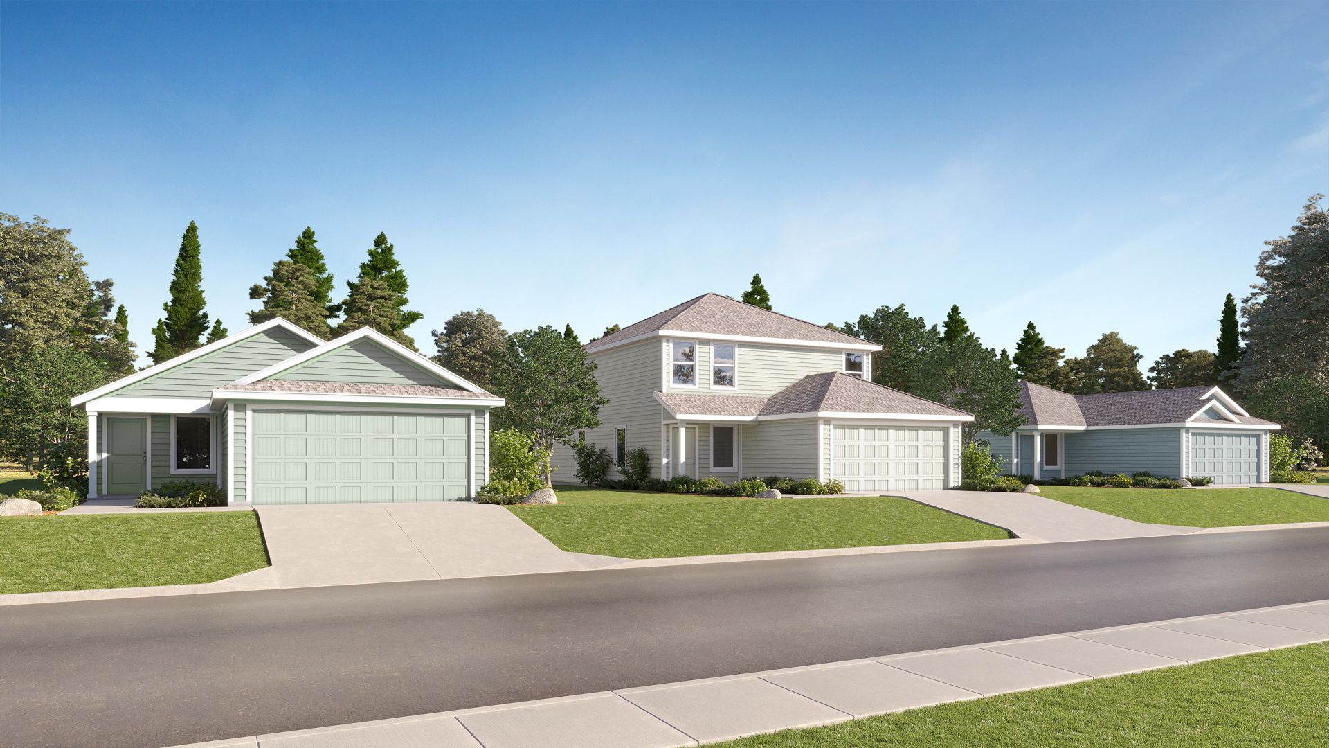 Grove Core FL Cottage Streetscape 1of2