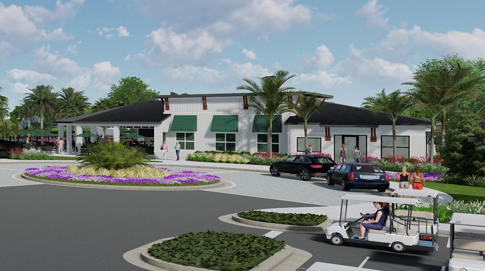 Calusa Country Club Amenity Pool Restaurant Bar