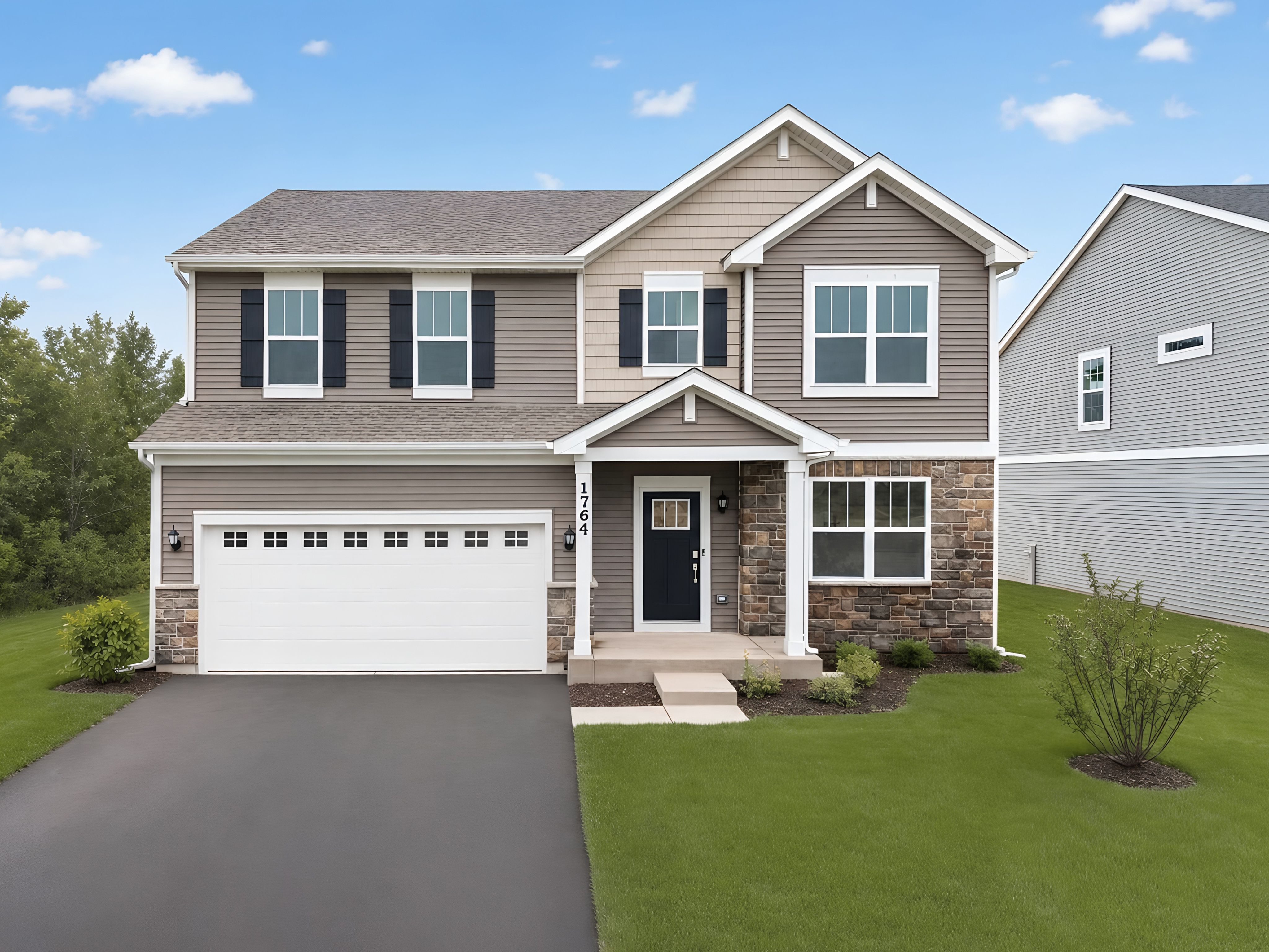 Townsend - Clublands of Antioch - Horizon Series: Antioch, Illinois - Lennar