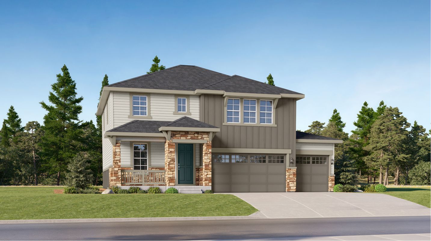 Oliver - Willow Bend - The Monarch Collection: Thornton, Colorado - Lennar