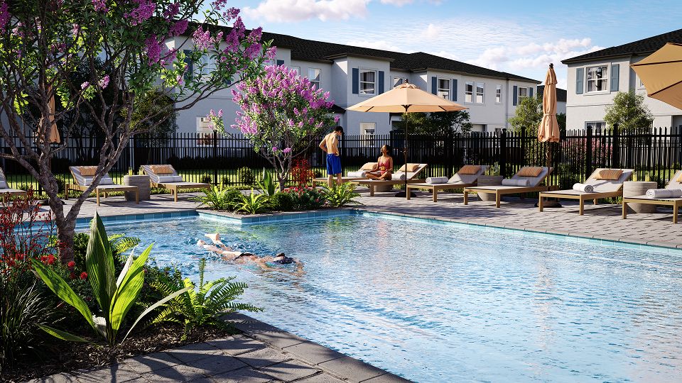 Aurora Place Amenity Pool 1of2