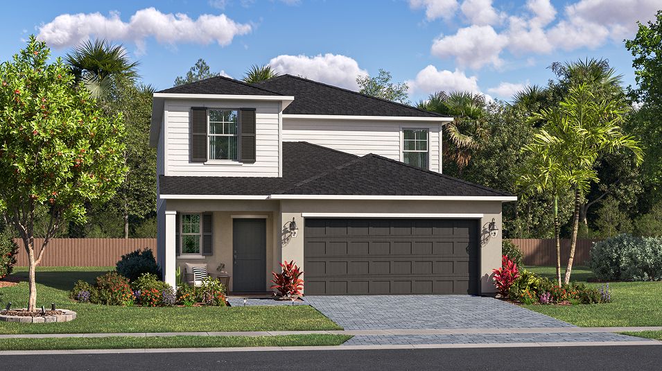 Georgia II - Emerald Lakes - The Willow Collection: Palm Bay, Florida - Lennar