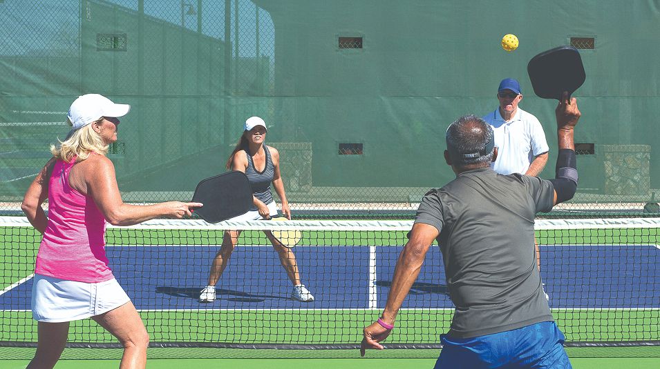 N Pic Sports Pickleball Adults Playing AA