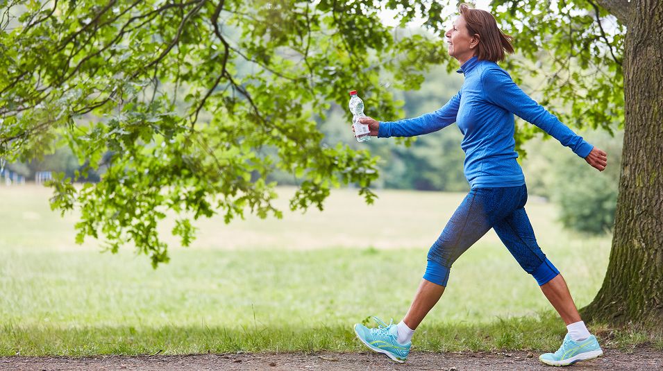 N Pic Exercise Park Trail Woman Walking AA