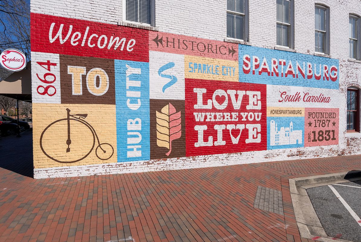 Spartanburg Downtown Mural