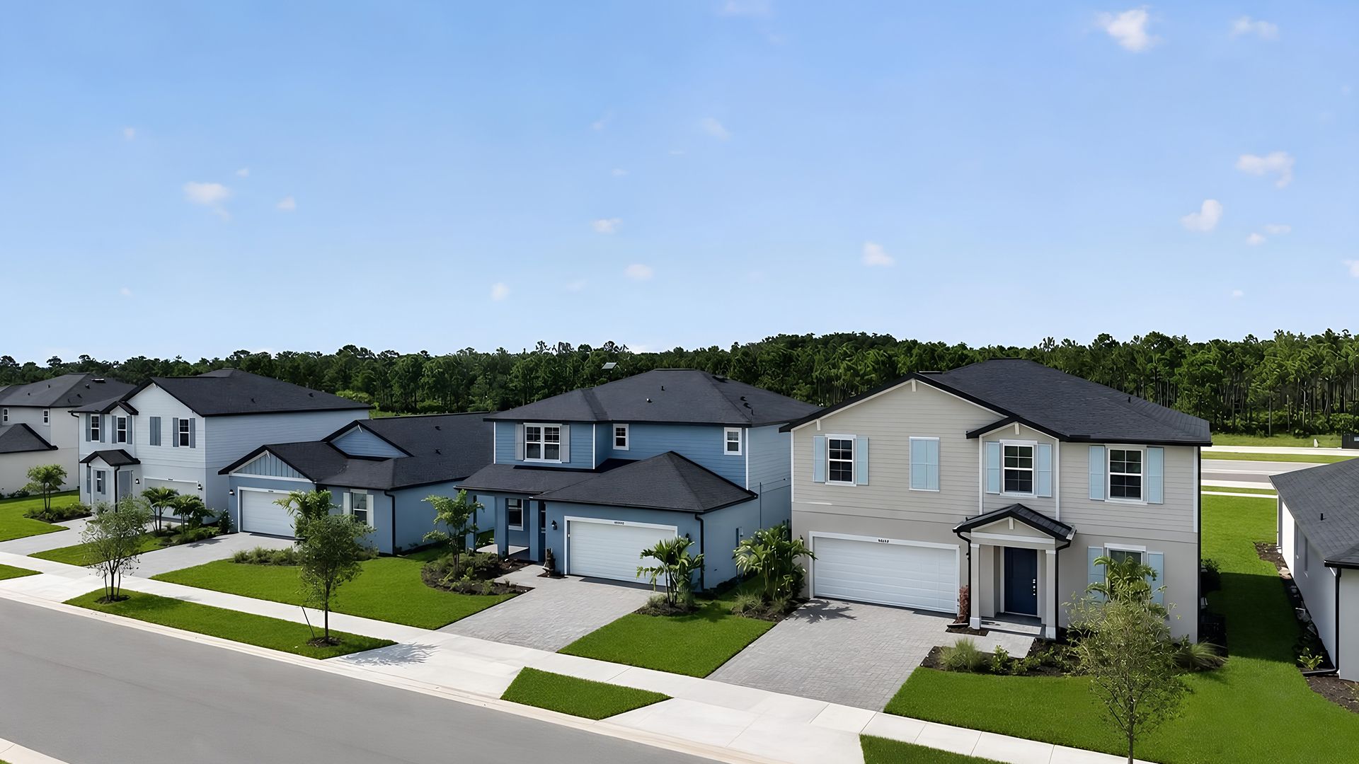 Americana Series Sabal Glen Babcock Ranch Streetscape