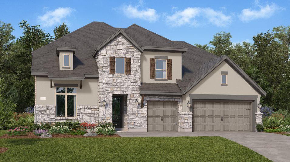 New Haven II - Bridgeland - Wentworth Collection: Cypress, Texas - Village Builders