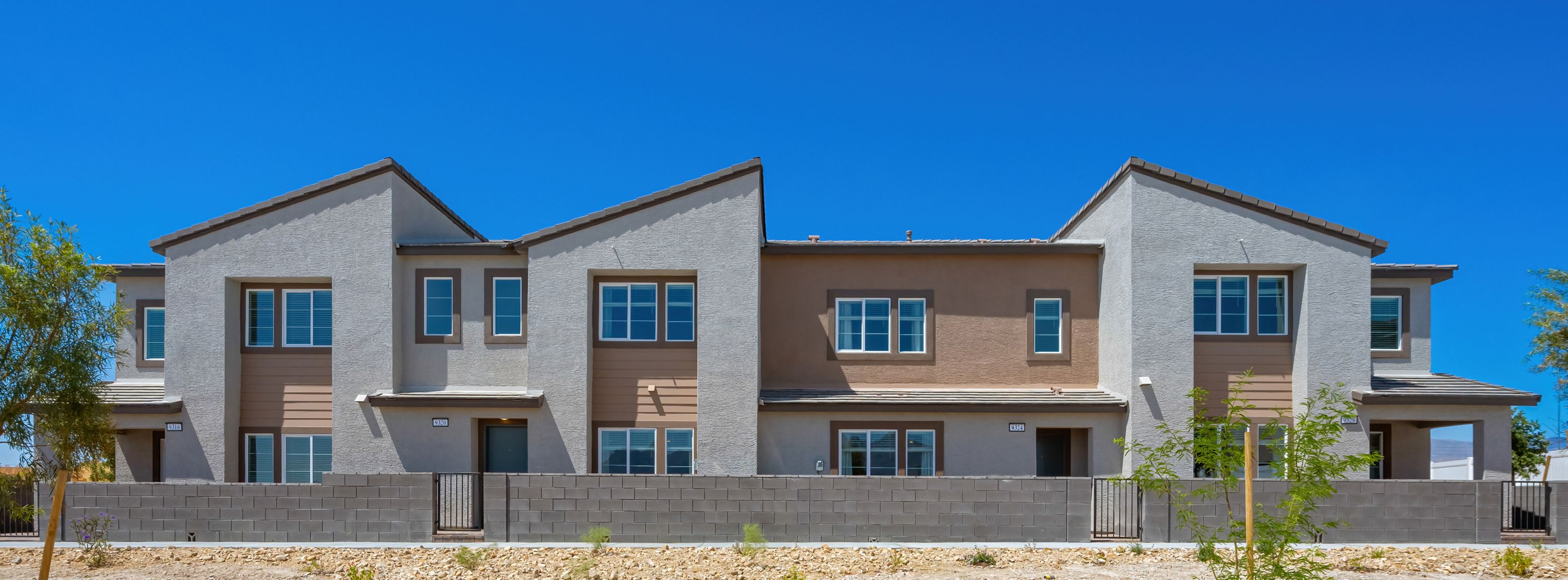 Courts The West End Townhomes Streetscape