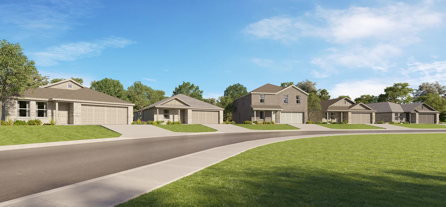 Grove Core Watermill 3 Side Brick Streetscape