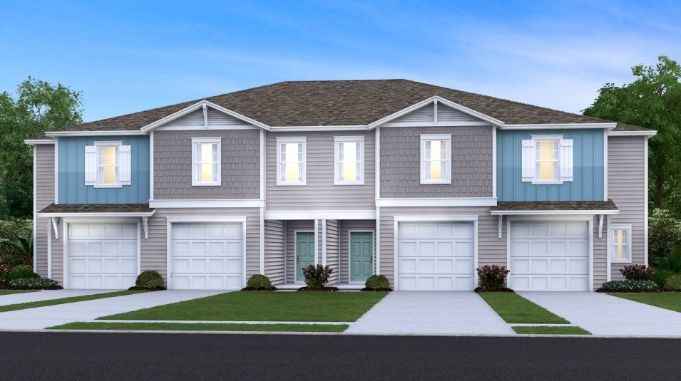 Truman - Silver Falls Townhomes at Silverleaf: Saint Augustine, Florida - Lennar