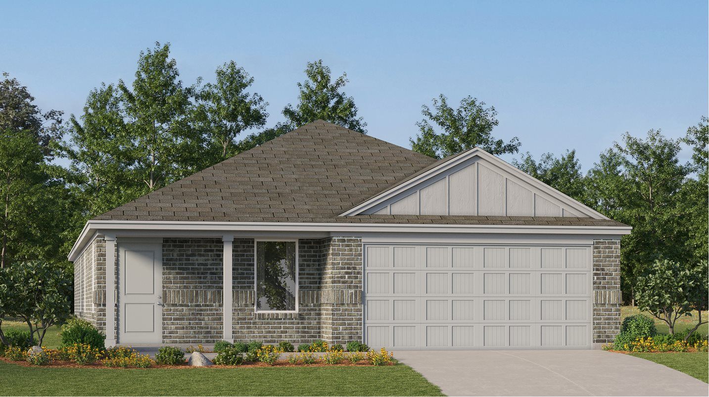 Layton - Windrose Green - Watermill Collection: Angleton, Texas - Lennar