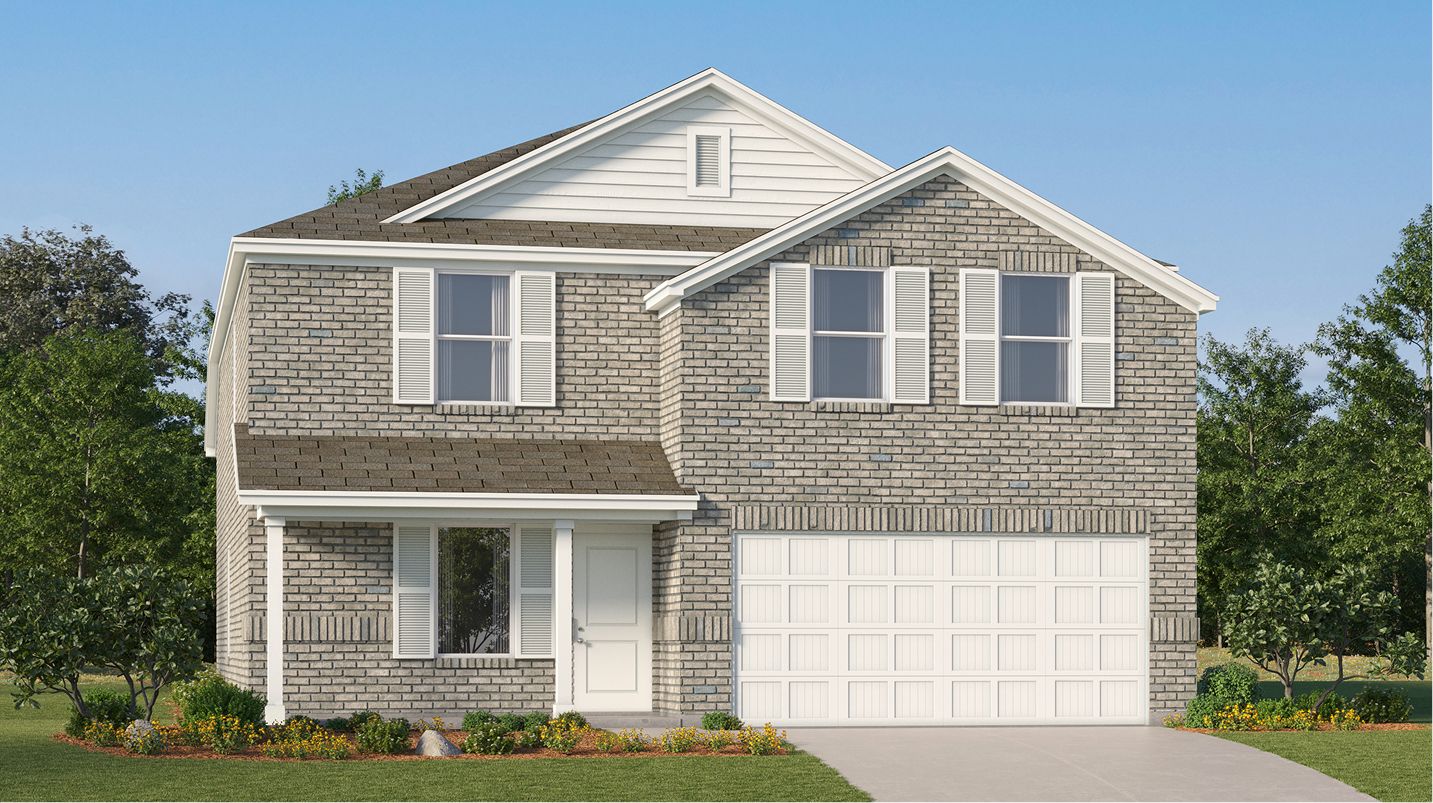 Littleton - Windrose Green - Watermill Collection: Angleton, Texas - Lennar
