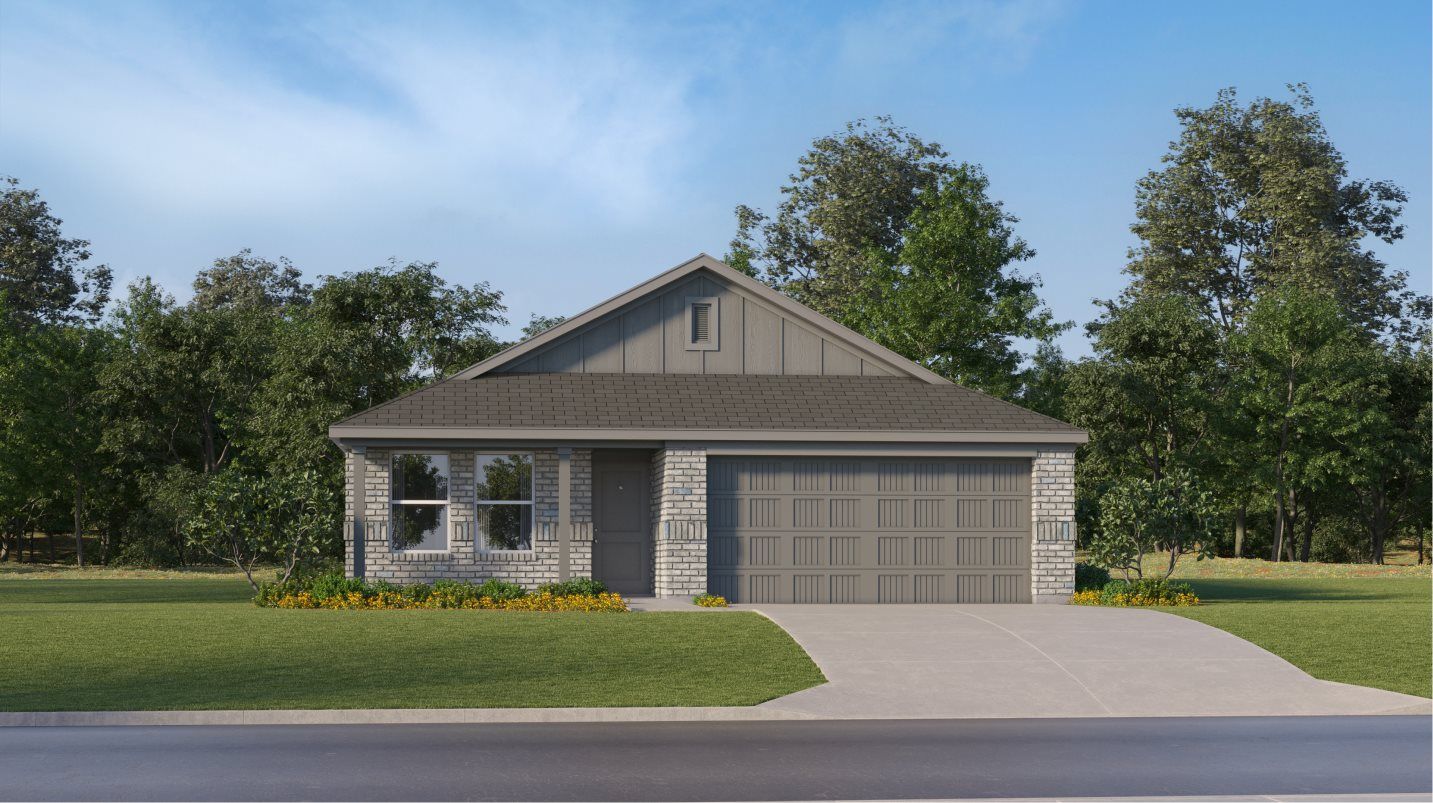 Pearce - Travis Heights - Watermill Collection: Sherman, Texas - Lennar