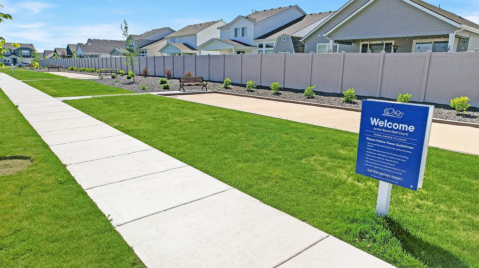 Heritage Heights Amenity Sport Court Bocce Ball