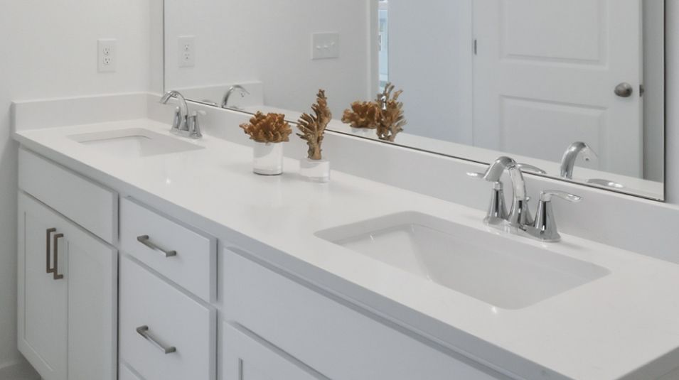 Lost Key Townhomes Sabal Palm EI Owners Bath Double Vanity