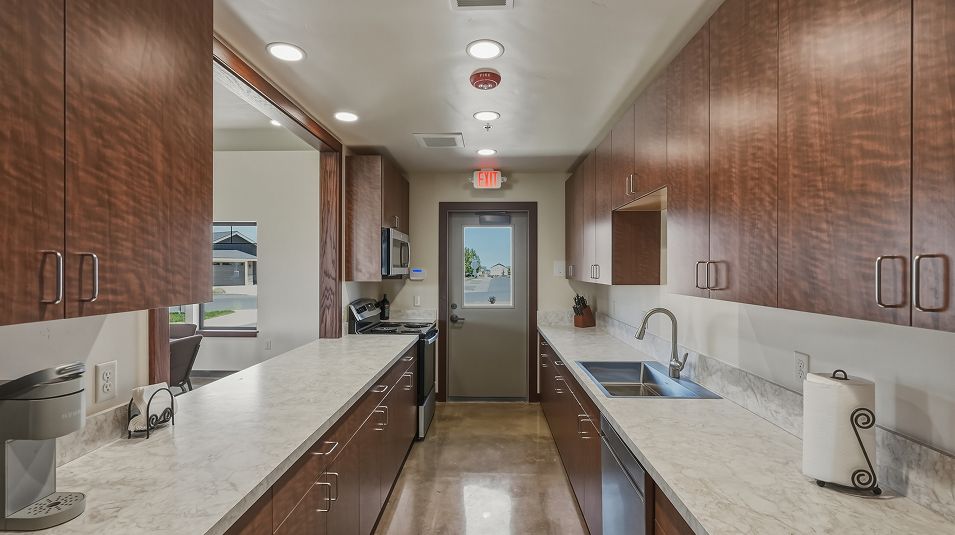 Dry Canyon Amenity Clubhouse Kitchen