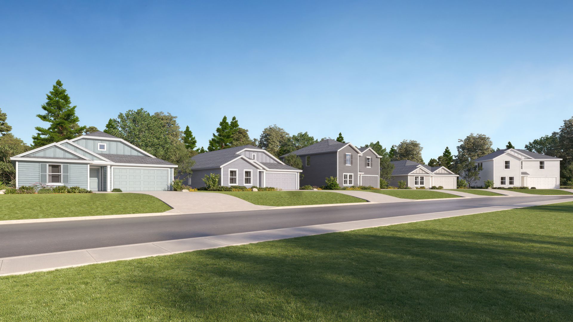 casa en Crockett Meadows - Majors Collection por Lennar