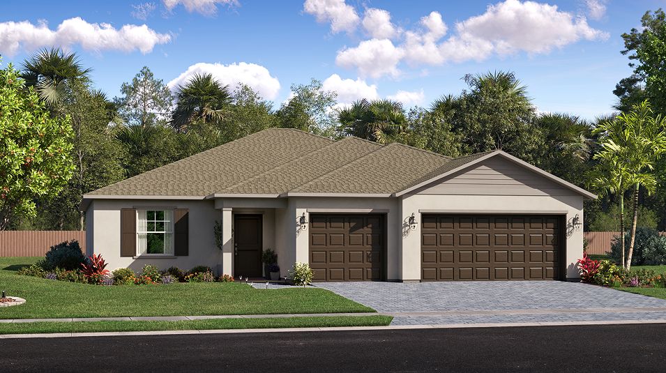 Frontier II - Emerald Lakes - The Veranda Collection: Palm Bay, Florida - Lennar