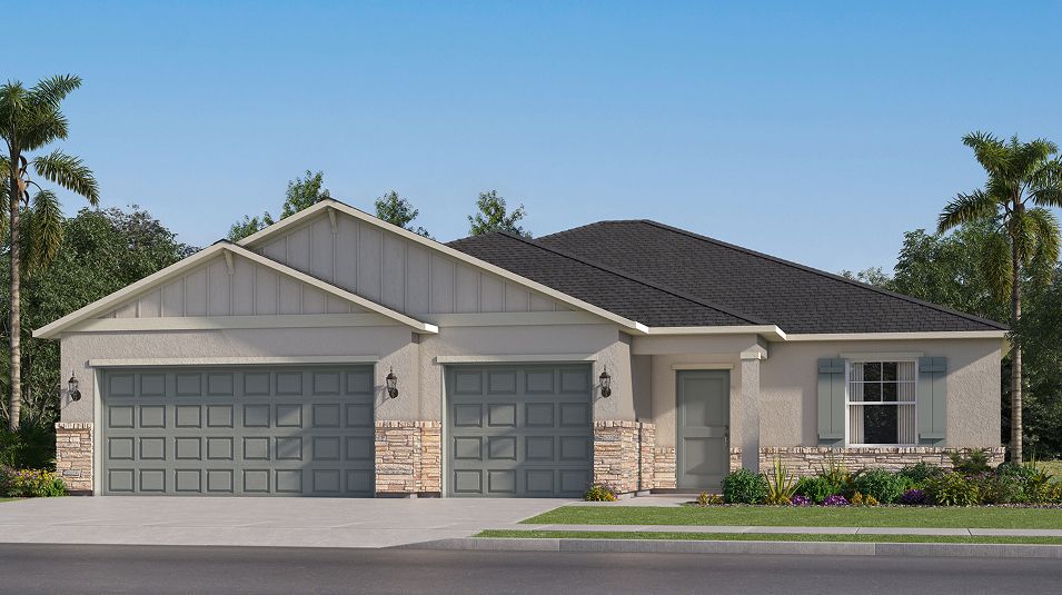 Frontier II - Emerald Lakes - The Veranda Collection: Palm Bay, Florida - Lennar