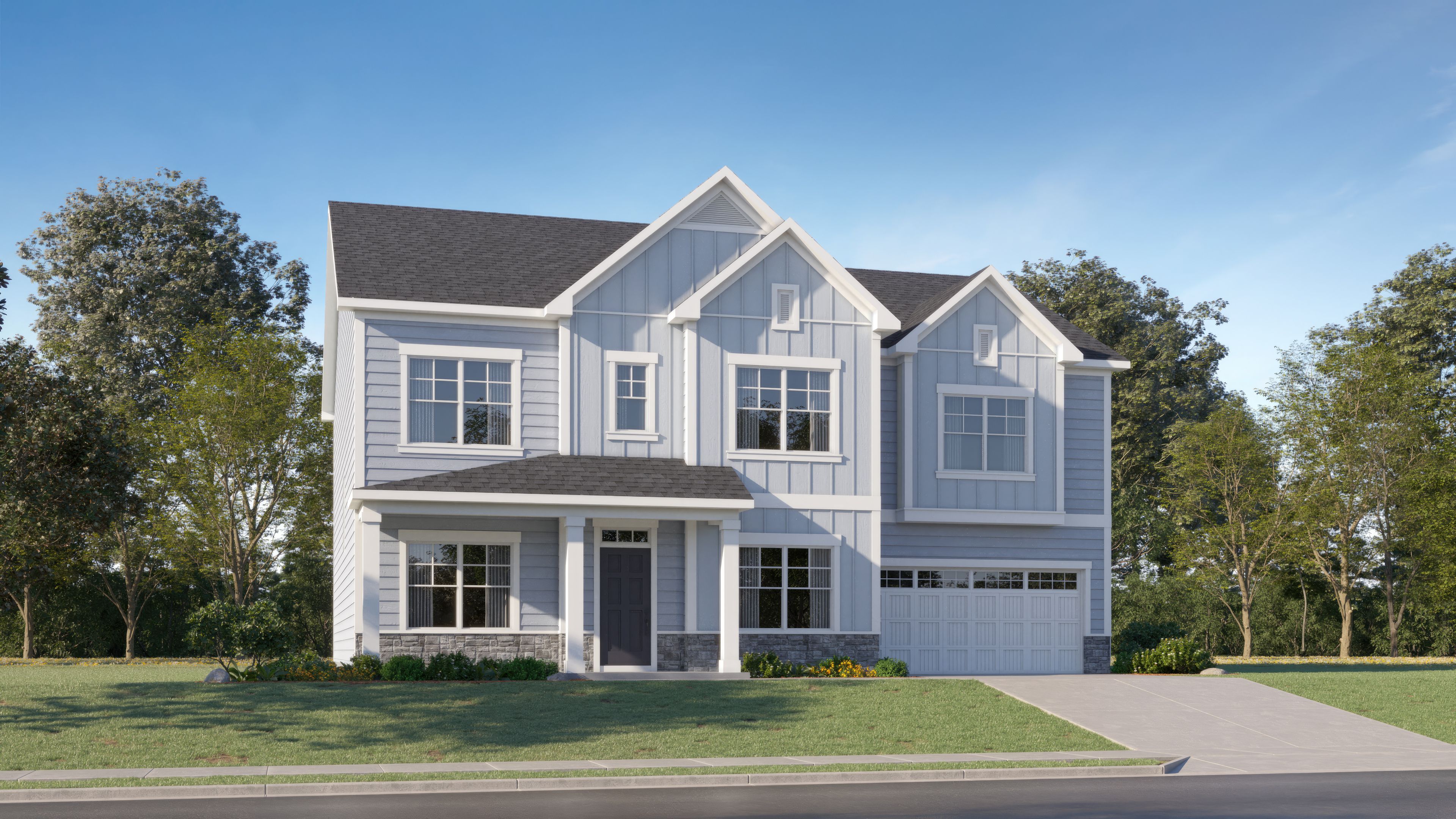 Rolesville Crossing - Highland Collection por Lennar en Raleigh-Durham-Chapel Hill North Carolina