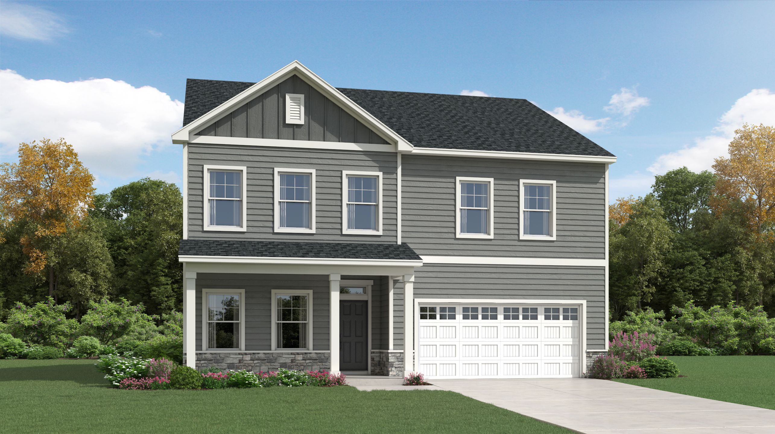 Rolesville Crossing - Summit Collection por Lennar en Raleigh-Durham-Chapel Hill North Carolina