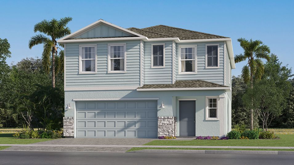 Edison II - Emerald Lakes - The Willow Collection: Palm Bay, Florida - Lennar