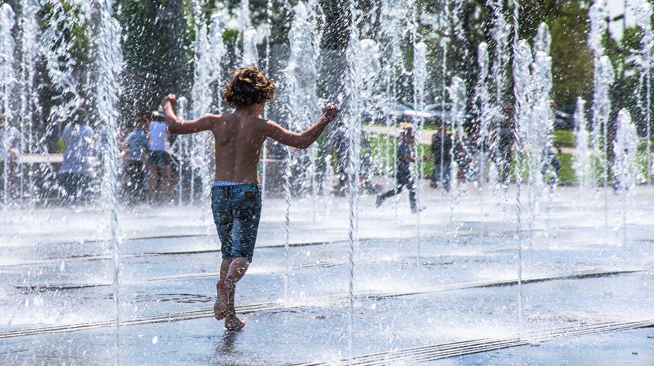 Kids Splash Pad Boy