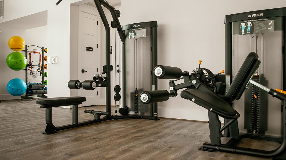 Oakberry Trails Amenity Fitness Center 1of3